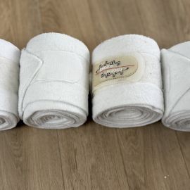 Bandes de polo Eskadron blanc *4 (cheval)