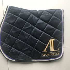 Tapis de selle Alexandra Ledermann Sportswear noir (pur sang)