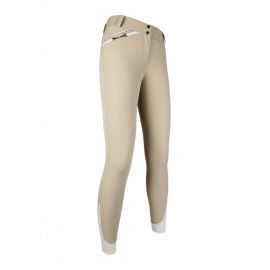 Pantalon équitation HKM Santa Rosa beige (38) neuf