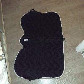 Tapis Equithème noir et bonnet