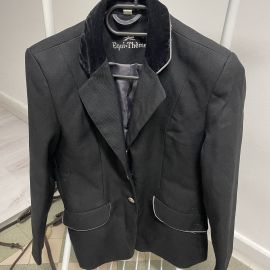 Veste de concours Equithème Noir (12 ans)