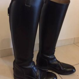 Bottes équitation Façon cuir noir (41)