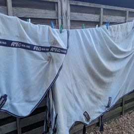 Chemise anti insectes Horseware blanc 145 cm