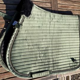 Tapis de selle Cavallo vert (cheval)