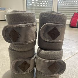 Bandes  Kentucky velvet gris x4 (cheval) neuf