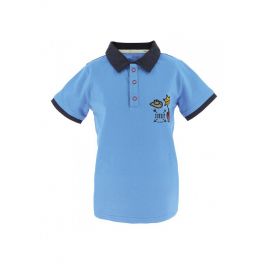 Polo équitation Equi-kids Cowboy bleu (6 ans) neuf