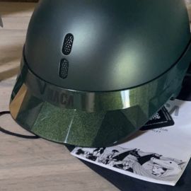 Casque équitation NACA vert (55)