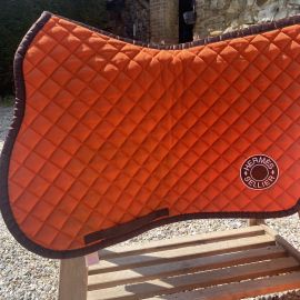 Tapis de selle Hermes orange