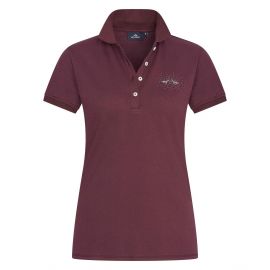 Polo HVPolo classic dark berry (M) neuf