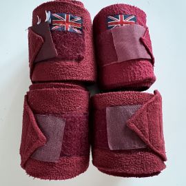 Bandes polo Elizabeth Greenwood rouge *4