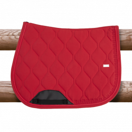 Tapis de selle Gem  Edy rouge (neuf)