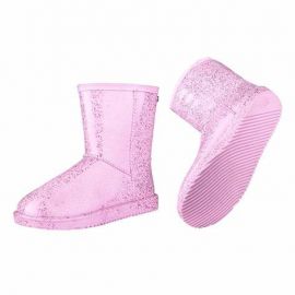 Bottines Waldhausen rainless pailletées rose (32) neuf