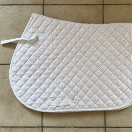 Tapis de selle Geologic blanc (cheval)