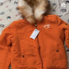 Blouson Pénélope Leprevost orange (L)