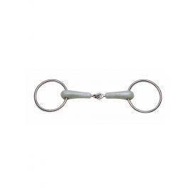 Mors 2 anneaux Feeling flexi brisé 115 cm (neuf)