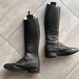 Bottes équitation Fouganza cuir (42)