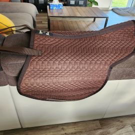 Tapis de selle TdeT Hunter claude marron (neuf)