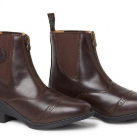 Boots Moutain Horse Aurora zip paddock marron (39) neuf