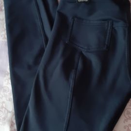 Pantalon équitation Fouganza bleu marine (14 ans)