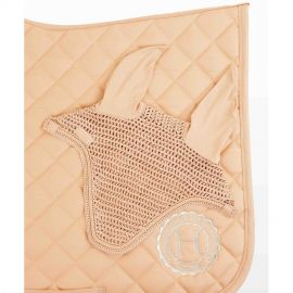 Pack tapis+bonnet Harcour sunny/funny abricot (cheval) neuf