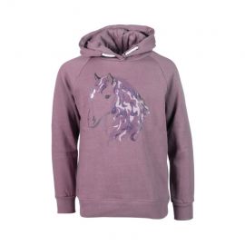 Sweat HKM Alva mauve (4 ans) neuf