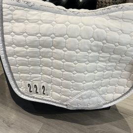 Tapis de selle Félix Bühler blanc