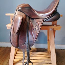 Selle dressage Zaldi Drim Atlanta 17.5 pouces