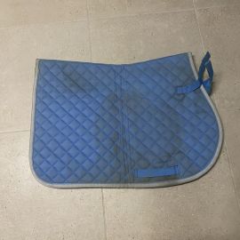 tapis de selle Horze bleu