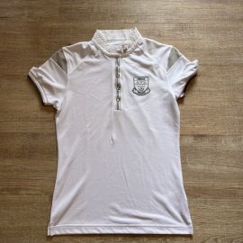 Polo de concours Pikeur blanc (S) neuf