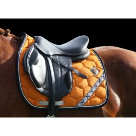 Tapis de selle origine Oxxer safran (neuf)