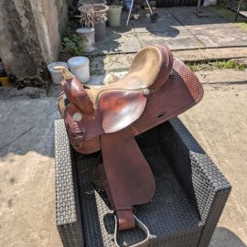 Selle Western Billy Cook 17 pouces