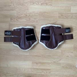 Guêtres HKM Cuir et Mouton