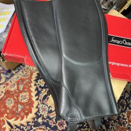 Chaps Sergio Grasso cuir noir (41/35) neuf
