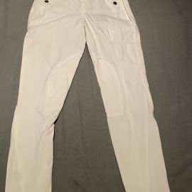 Pantalon équitation concours Komutekir blanc (12 ans)