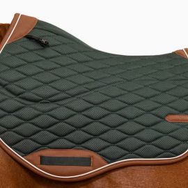 Tapis de selle Fouganza vert Mélèze