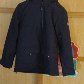 Blouson Equithème bleu (S) neuf