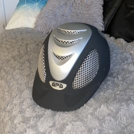 Casque équitation GPA Speed Air gris (56)