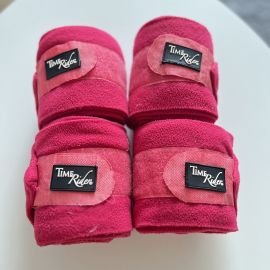 Bande polo Time Rider rose *4 (cheval)