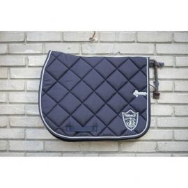 Tapis de selle Paddock prems écusson marine (neuf)