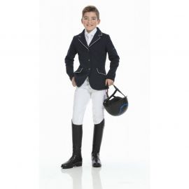 Veste concours Equitheme Soft Classic noir (10 ans) neuf