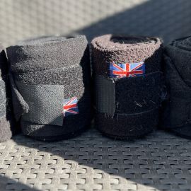Bandes polo Elizabeth Greenwood noir *4 (cheval)
