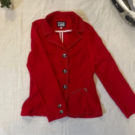 veste Pénélope Leprevost rouge (12 ans)