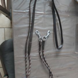 Rênes allemandes HKM marron (poney) neuf