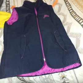 Gilet sans manche violet (S)