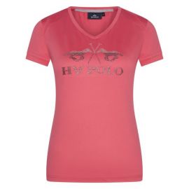 Tee shirt HVPolo favouritas corail (S) neuf