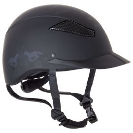 Casque HV polo hvplangley mat black (50-53) neuf