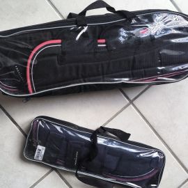 Guêtres de transport Equithème Tyrex 1200D noir (Cob)