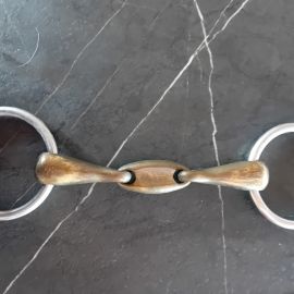 Mors double brisure 115 mm