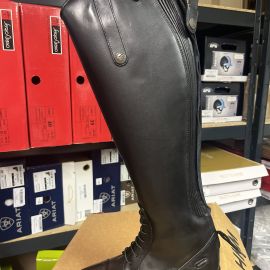 Bottes HKM fourrées cuir noir 39 (neuf)