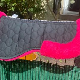 Amortisseur équitation HKM fushia